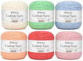 Reessy Worsted Cotton Yarn – 6 Skeins