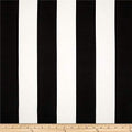Premier Prints Indoor/Outdoor Vertical Stripe Black, Fabric by the