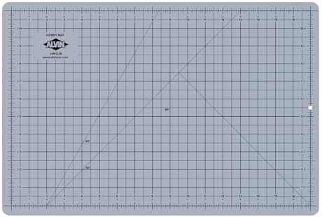 ALVIN HM Self-Healing Cutting Mat, Blue/Grey, 12 x 18 in, Model HM1218