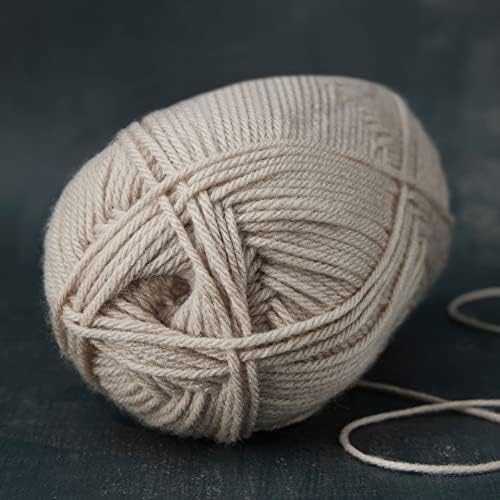 Loops & Threads Impeccable Solid Yarn - Solid Yarn for Knitting