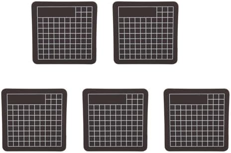 Semme 5 Pack Self Healing Cutting Mats Portable PVC Double Color
