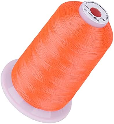 Simthread 5500Yds Embroidery Thread 5000M, 40WT Polyester Machine