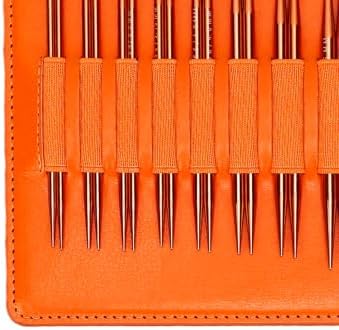 Rengue Interchangeable Knitting Needles Set, 3.0mm-10.0mm Aluminum