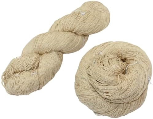 Knitsilk Tussah Carded Spun Silk Yarn 4 ply (4/30 Nm,100 Gm), Wild