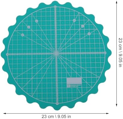 VOSAREA Rotating Cutting Mat Self-Healing Round Rotary Cutting Mat for