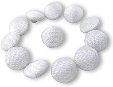 ButtonMode Organza Bridal Trim Buttons for Wedding Dress, Fabric