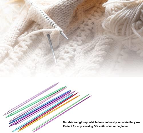 Fabater Knitting Needles, Ergonomic Aluminum Double Pointed Needles