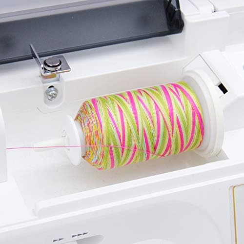 ThreadArt Multicolor Cotton Thread, 600M 40/3, Ocean Teals 3328