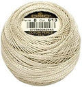 DMC 116 8-613 Pearl Cotton Thread Balls, Very Light Drab Brown, Size 8