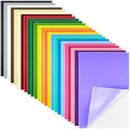 Morcheiong 24 Pcs Self Adhesive Felt Sheet Soft Felt Sheets with