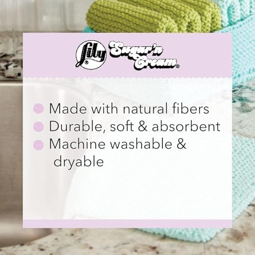 Lily Sugar'n Cream Cotton Cone Yarn, 14 oz, Potpourri Prints, 1 Cone