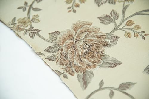 Luxurious and Premium Floral Design Jacquard Fabric for Upholstery