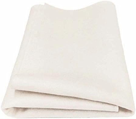 100% Merino Wool Craft Felt - UNDYED Ecru (Yard)