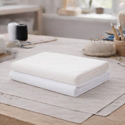 100% Cotton Fabric 5 Yards 59 Inch Width Natural Color