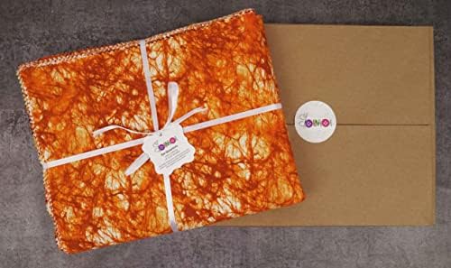 Soimoi 16 Pc Fat Quarter Bundle, Batik Print 18"x 22" DIY Patchwork