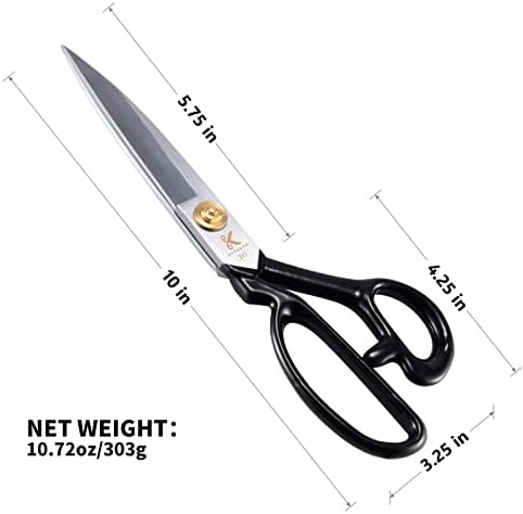Left Hand Sewing Scissors, Professional Dressmaking Shears