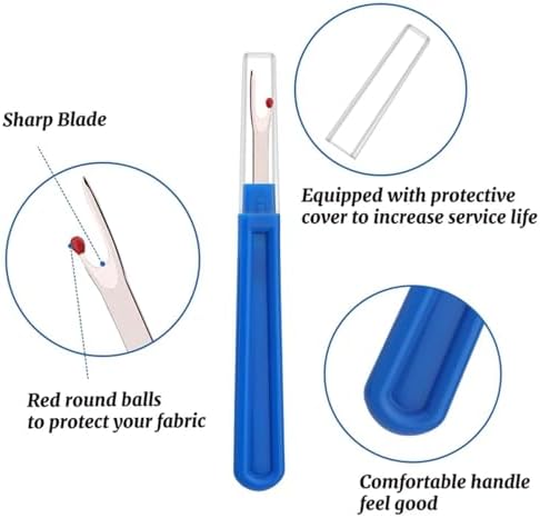 Seam Rippers 36Pcs Seam Ripper Set Ergonomic Grip for Sewing Crafting