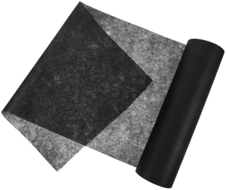 Black Fusible Interfacing for Sewing, 30 Yard 12 Inch Medium Weight