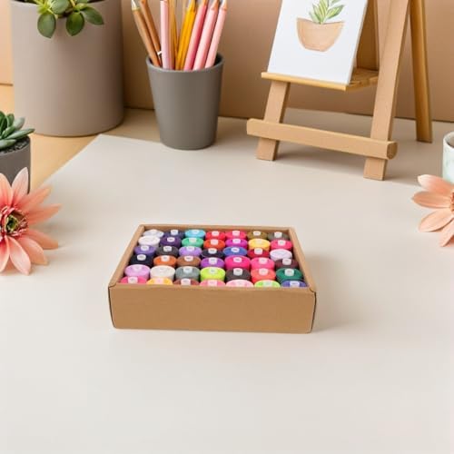 Sewing Thread Set, 42-Color Polyester Spools for Hand and Machine