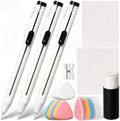 39Pcs Chalk Pencil Refillable Cartridge Set Including 3Pcs Sewing