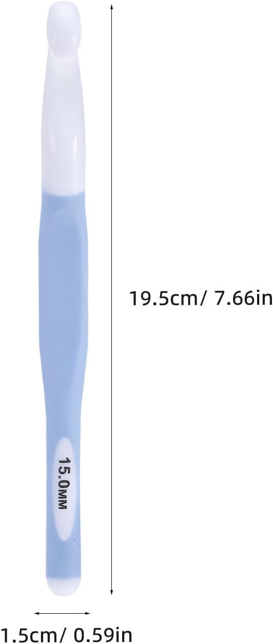 Winter Season 5Pcs Ergonomic Crochet Hooks for Chunky Yarn DIY Crafts