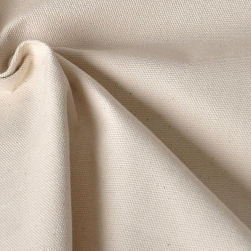 Natural Cotton Duck Canvas Fabric by the Yard – 10oz Heavy Duty
