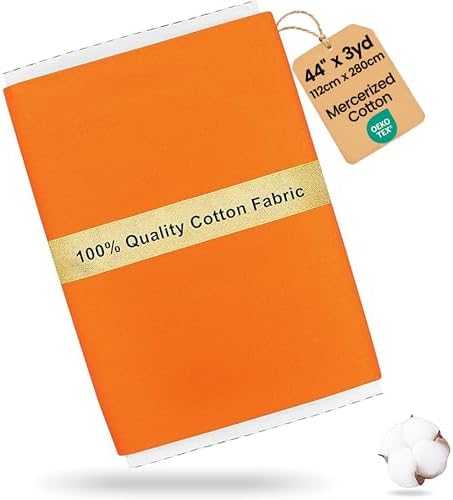 Craftido-19 Options-100% Cotton Fabric by The Yard in Solid Color