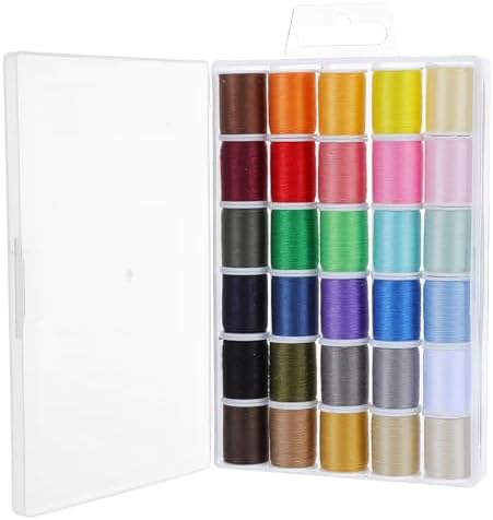 30 Rolls Polyester Sewing Thread Set with Box