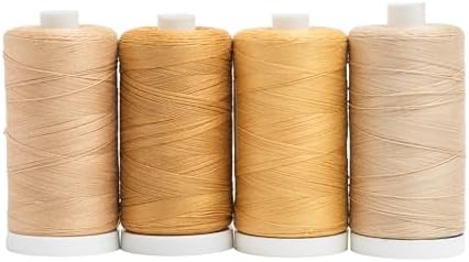 Connecting Threads Neutral 100% Cotton Thread 4pc 1200yd Spools