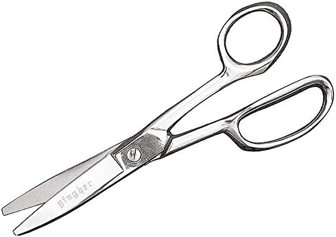 Gingher 8" Utility Fabric Shears, Heavy Duty Fabric Scissors