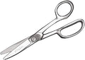 Gingher 8" Utility Fabric Shears, Heavy Duty Fabric Scissors