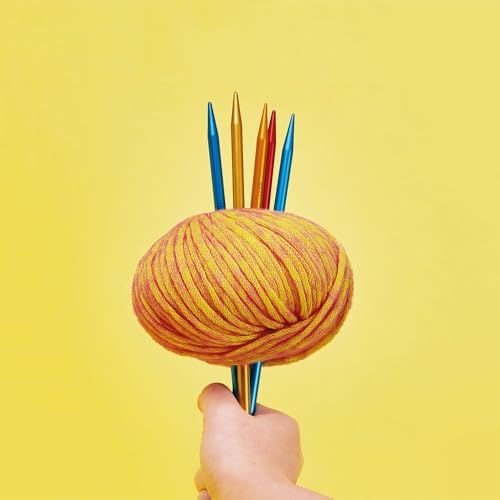 Colibri Double-Pointed Knitting Needles – 20cm (8”) Aluminum DPN Set
