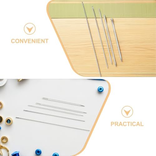 Heavy Duty Hand Sewing Needles Set, Large Eye Tools Extra Long 25pcs