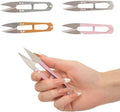 4 Pack Thread Snips, 4.1 Inch Mini Sewing Scissors for Embroidery