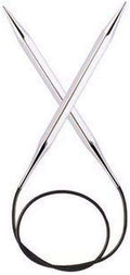 40 Inch Knitter's Pride Nova Cubics Platina Circular Needle