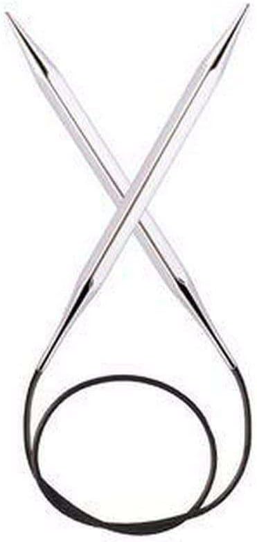 40 Inch Knitter's Pride Nova Cubics Platina Circular Needle