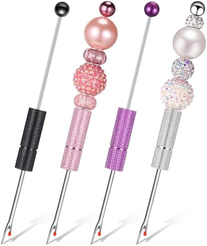 Tondiamo 4 Pcs Beadable Seam Rippers Sharp Thread Cutter Seam Rippers