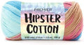 Premier Yarns Hipster Cotton Yarn, Ideal Yarn for Crocheting and