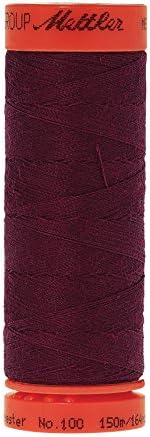 Mettler Metrosene 100% Core Spun Polyester Thread, 165 yd, Wine