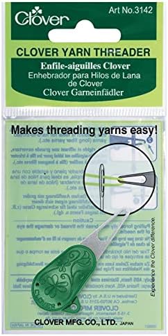 Clover Yarn Threader, Dark Green