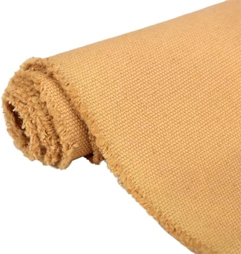 100% Cotton Canvas by The Yard, 16oz Natural Duck Fabric for DIY