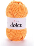 YarnArt Dolce Chenille Yarn – Soft Velvet Yarn for Amigurumi, Plush