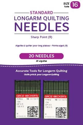 Handi Quilter Longarm Quilting Needles - Standard Sharp Point (R) Size