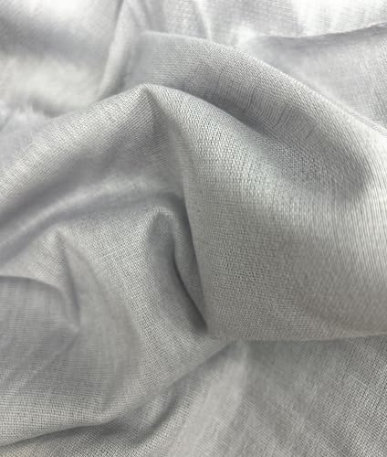 Grey Cotton Woven FUSIBLE INTERFACING. Weight, 3 Yards x 45"- Woven