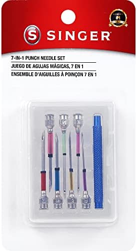 SINGER 8 Piece Punch Needle Embroidery Kit