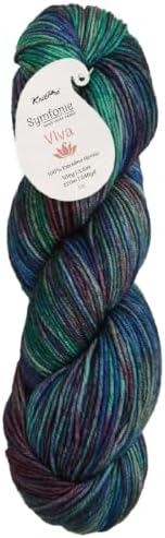 KnitPro Symfonie DK Weight Merino Wool Yarn 240yds, 100g, Tropical
