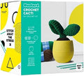mustard DIY Crochet Kit Cactus Crochet - Yarn, Stuffing, Crochet