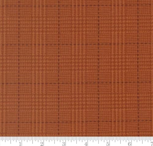 Plaid Checks and Plaids Basic Flannel Gather Basics Pumpkin 49341 19F
