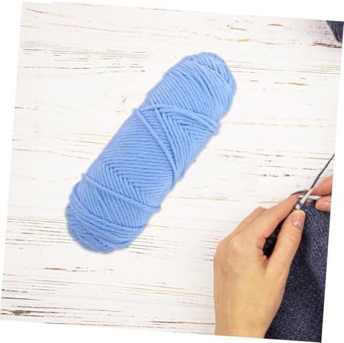 7 Rolls Cotton Yarn 8ply for Crochet Knitting DIY Projects