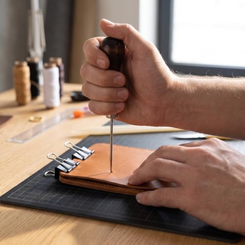 Leather Hand Sewing Kit Upholstery Repair Tools with Stitching Needles